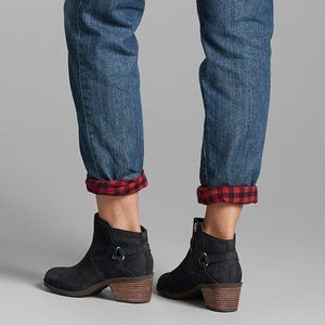 Eddie Bauer Flannel Lined Boyfriend Jeans (0P)